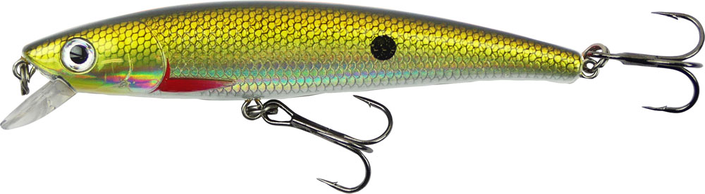 Det perfekta betet för lax- och öringtrolling. Fungerar givetvis lika bra att spinnfiska abborre och gädda med. 9cm spigg