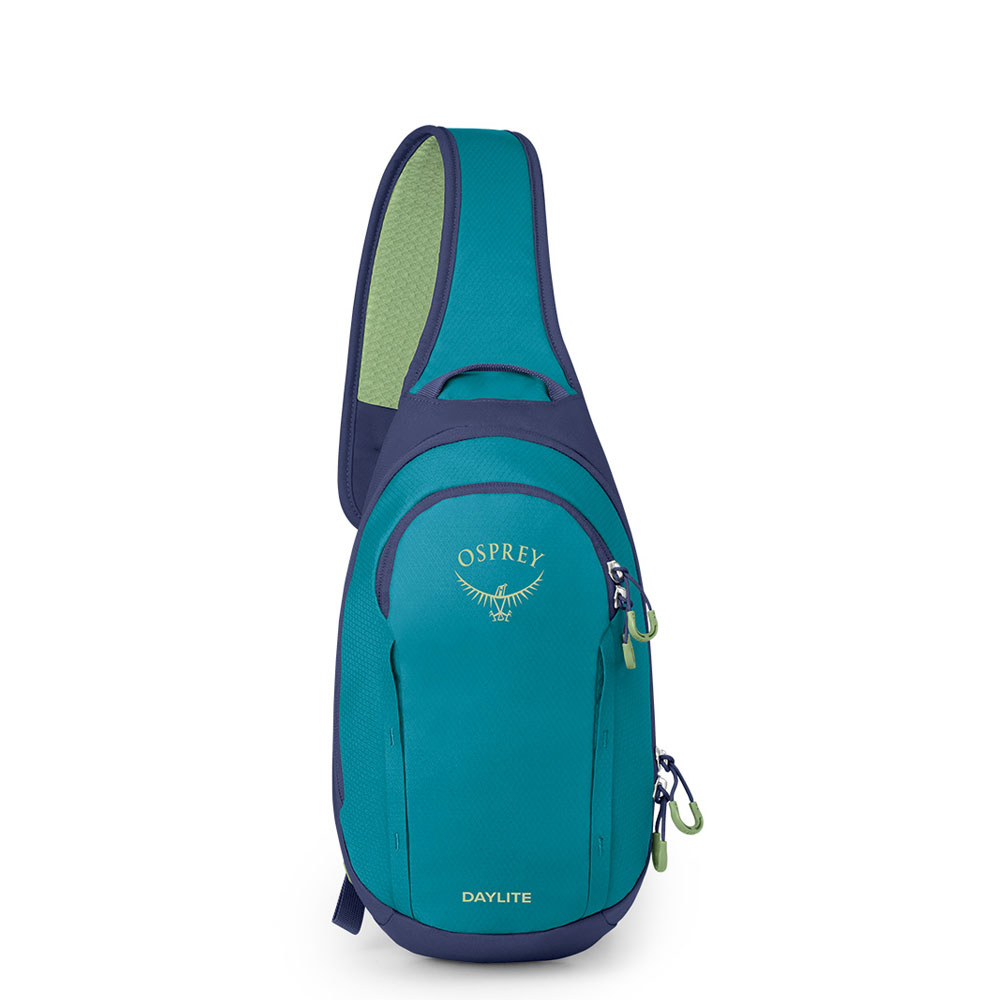 Lätt slingryggsäck - OSPREY Daylite Sling Pack Blue Spikemoss - 2