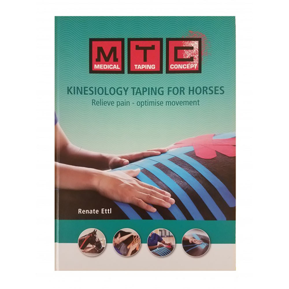 MTC Kinesiology Taping For Horses book cover by Renate Ettl.