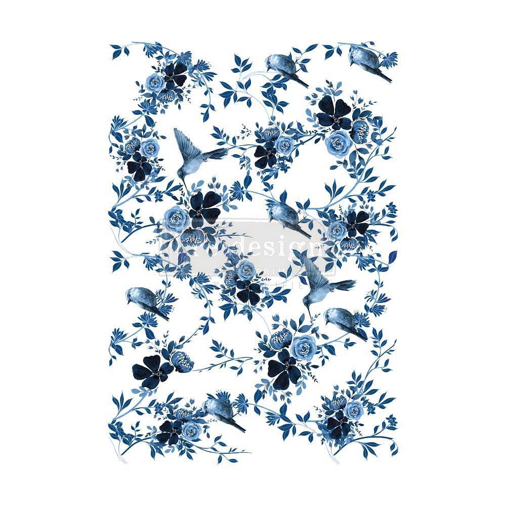 Transfer Pretty in Blue 