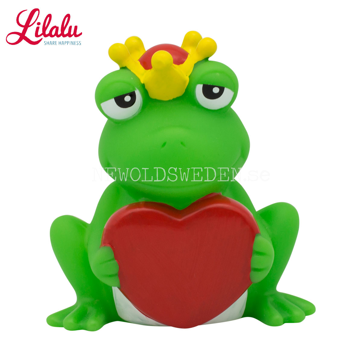 Lycko Groda med hjärt-skylt - Design by Lilalu 19:0 - 3