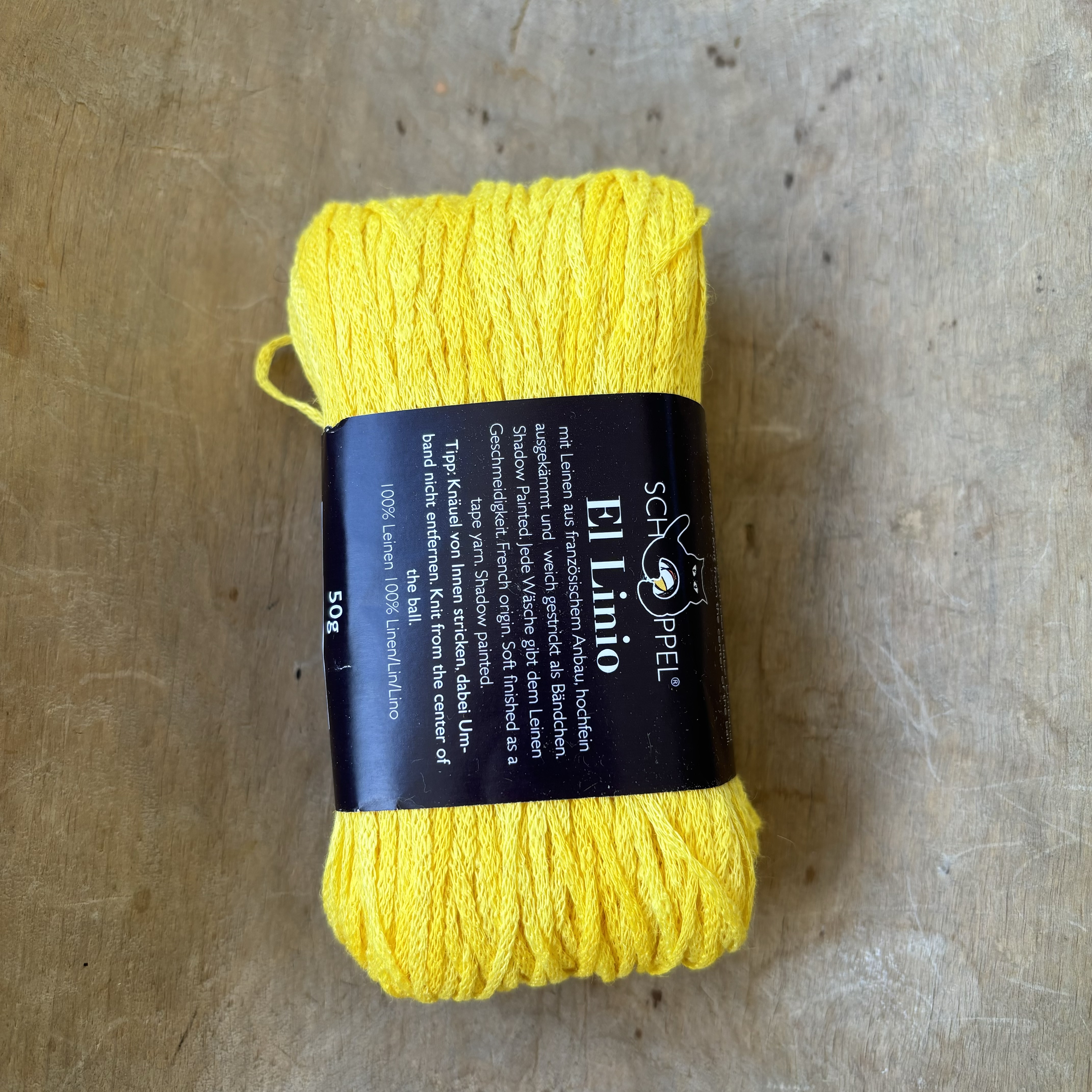 Schoppel - El Linio Gul - hos House of Hildur