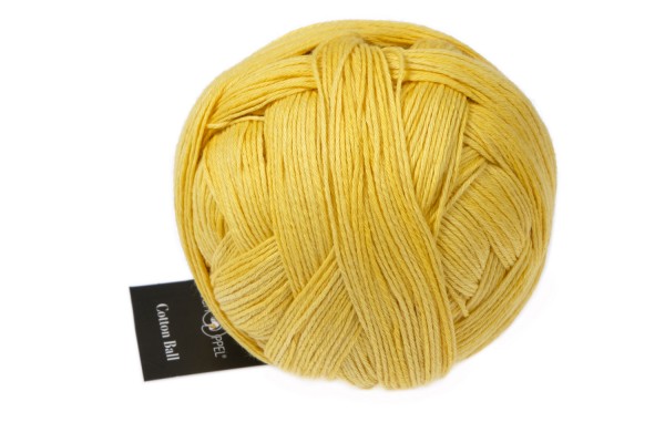 Bomullsgarn Schoppel - Cotton Ball solgul - House of Hildur