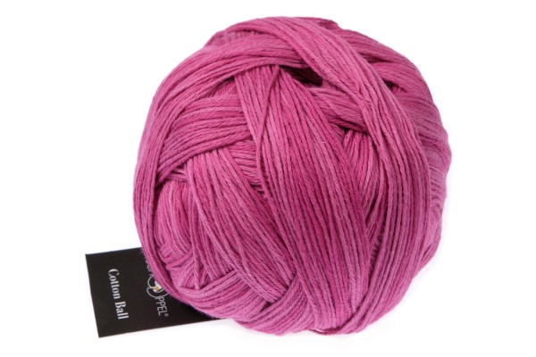 Bomullsgarn Schoppel - Cotton Ball Fuchsia - House of Hildur