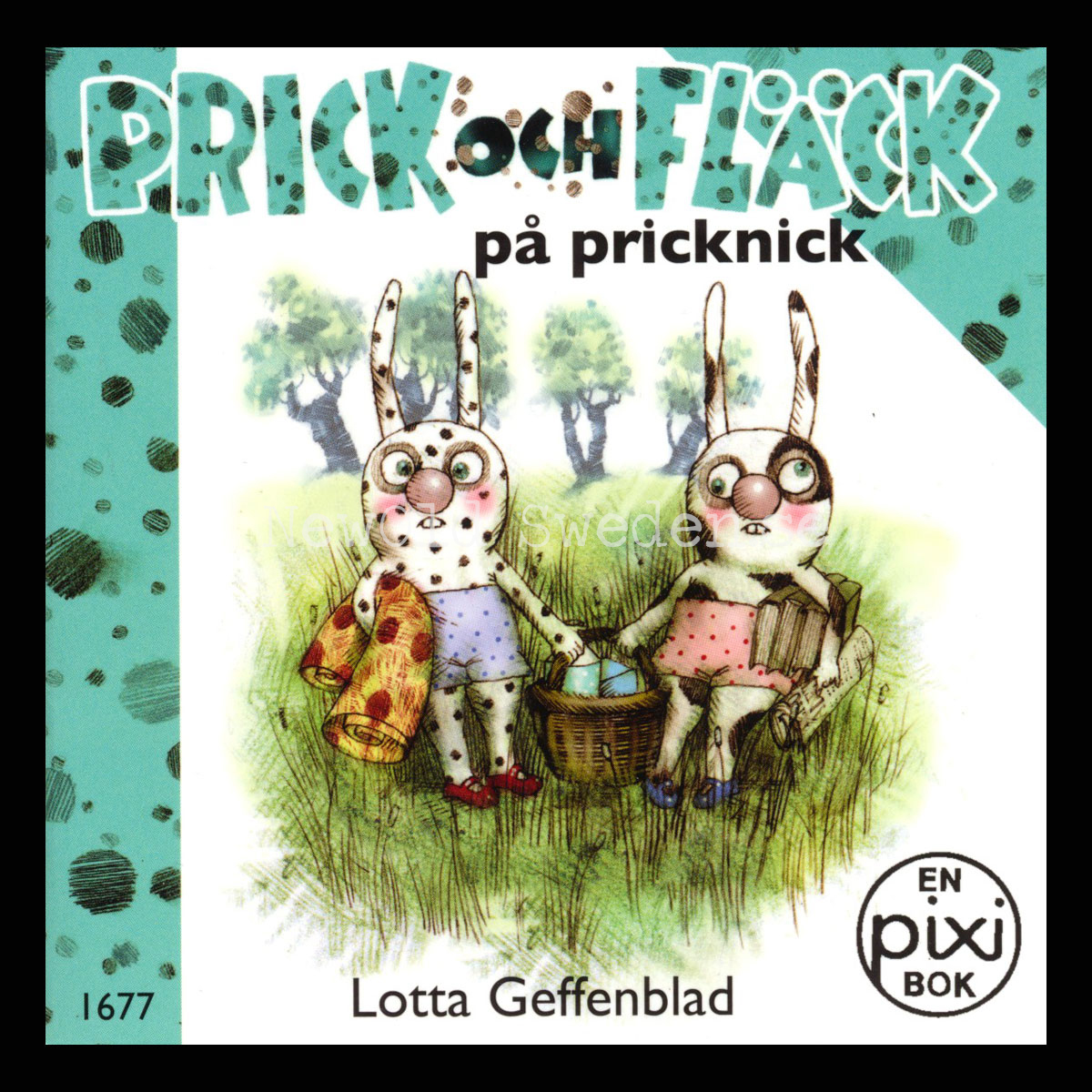 Prick och Fläck på picknick 1677 - P106
