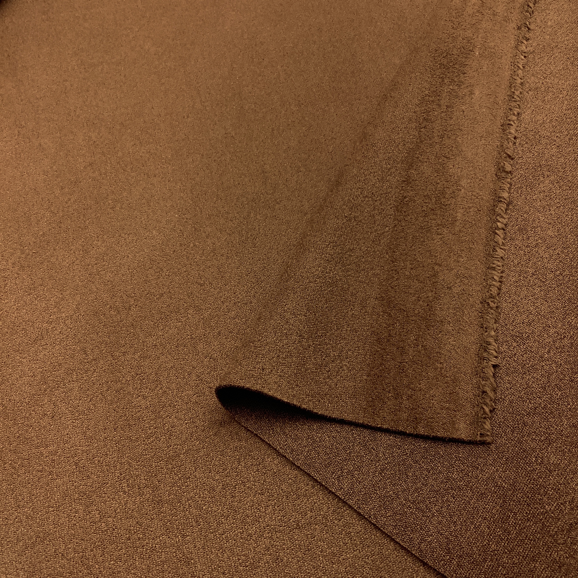 Elastic faux suede brown HE694