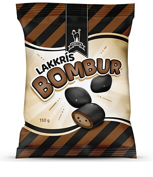 Bombur Lakkrís 150g