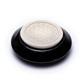 2 st Aromasten Diffuser  Diffuser Livets Blomma svart bas
