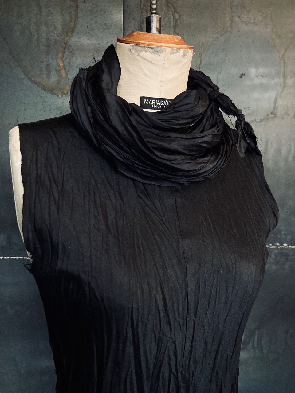 CRINKLED SILK SCARF - 6