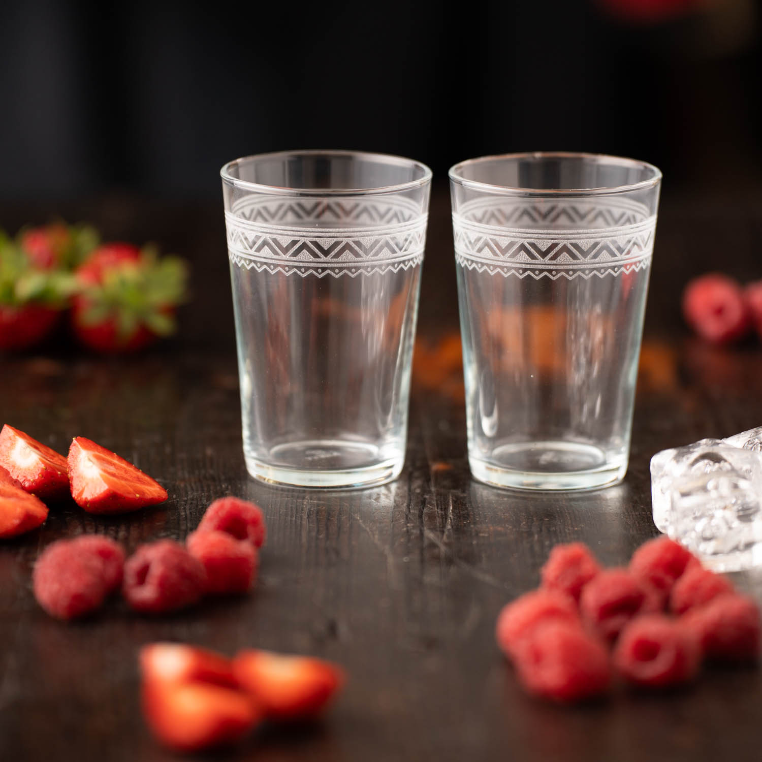 Glas Gielas Saft & Vatten 4-pack
