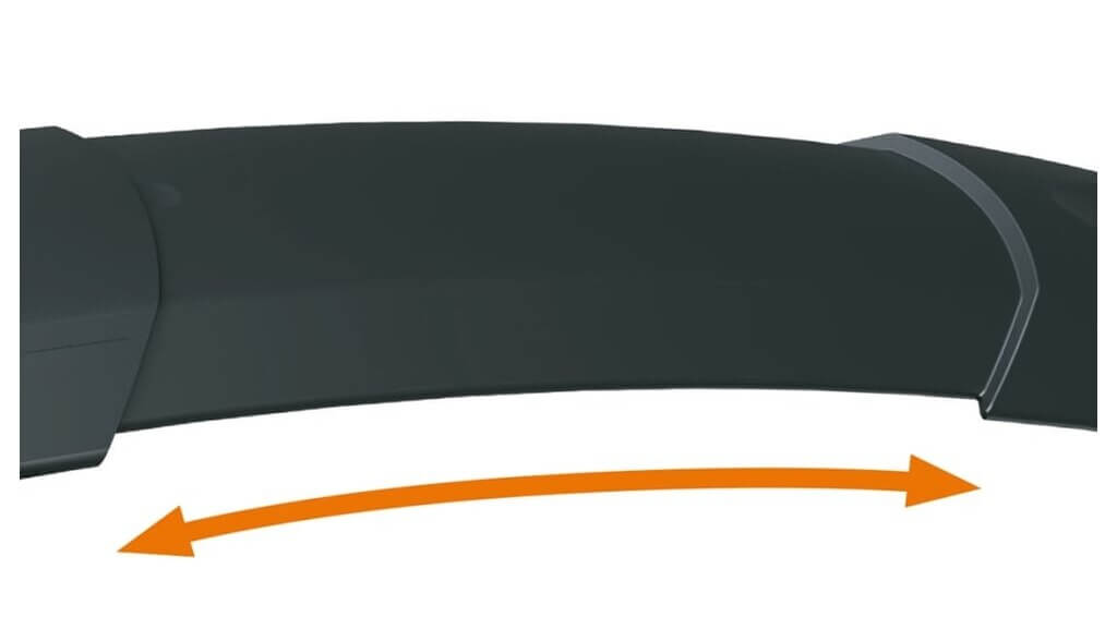 SKS Mudguard Speedrocker Front and rear 28" Svart - 3