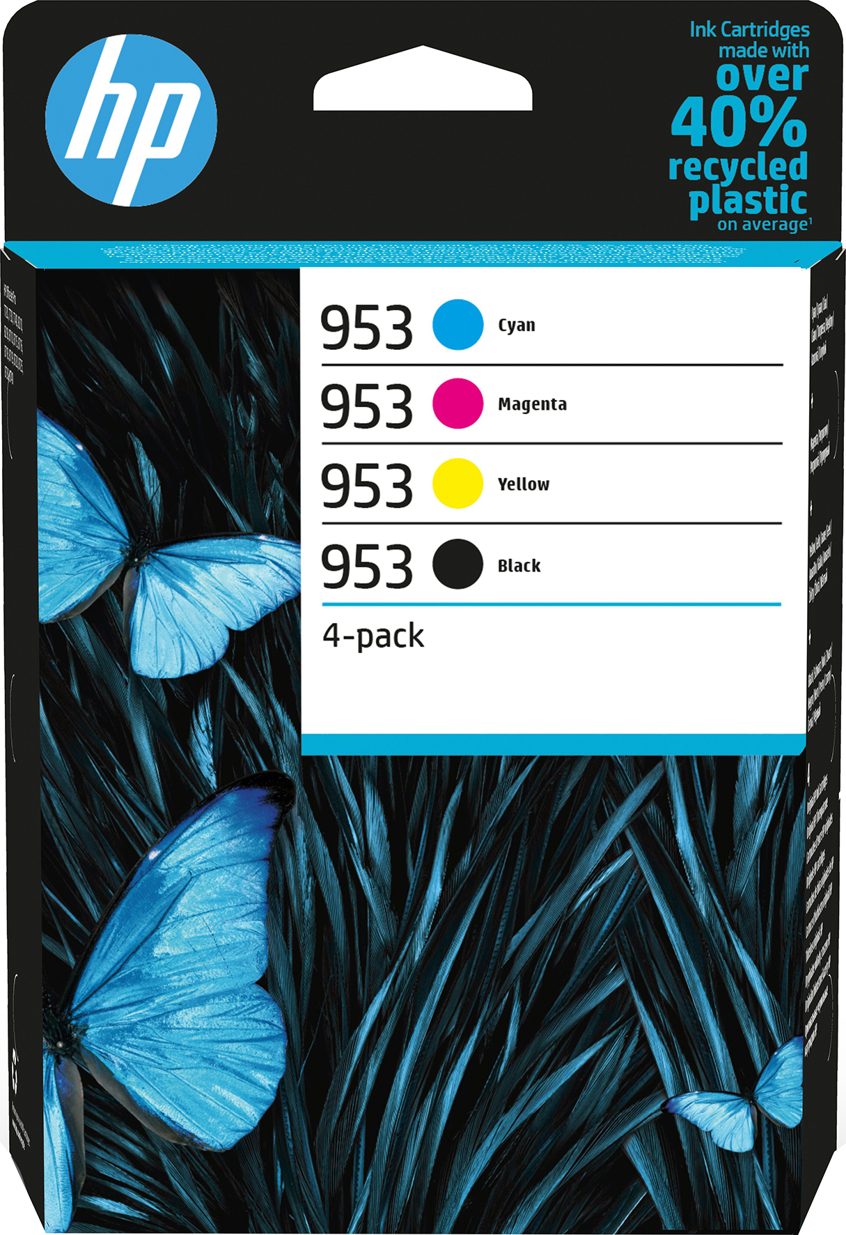 Bläck HP 953 CMYK 1x900/3x630s