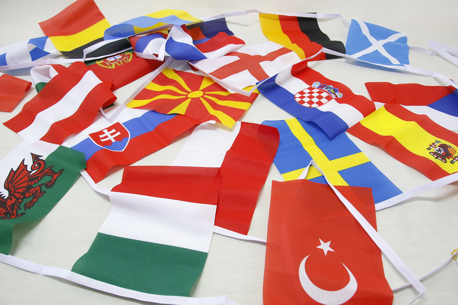 Euro 2021 Nation Bunting 15x22 cm - 2