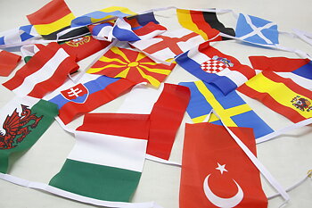 Euro 2021 Nation Bunting 30x45 cm