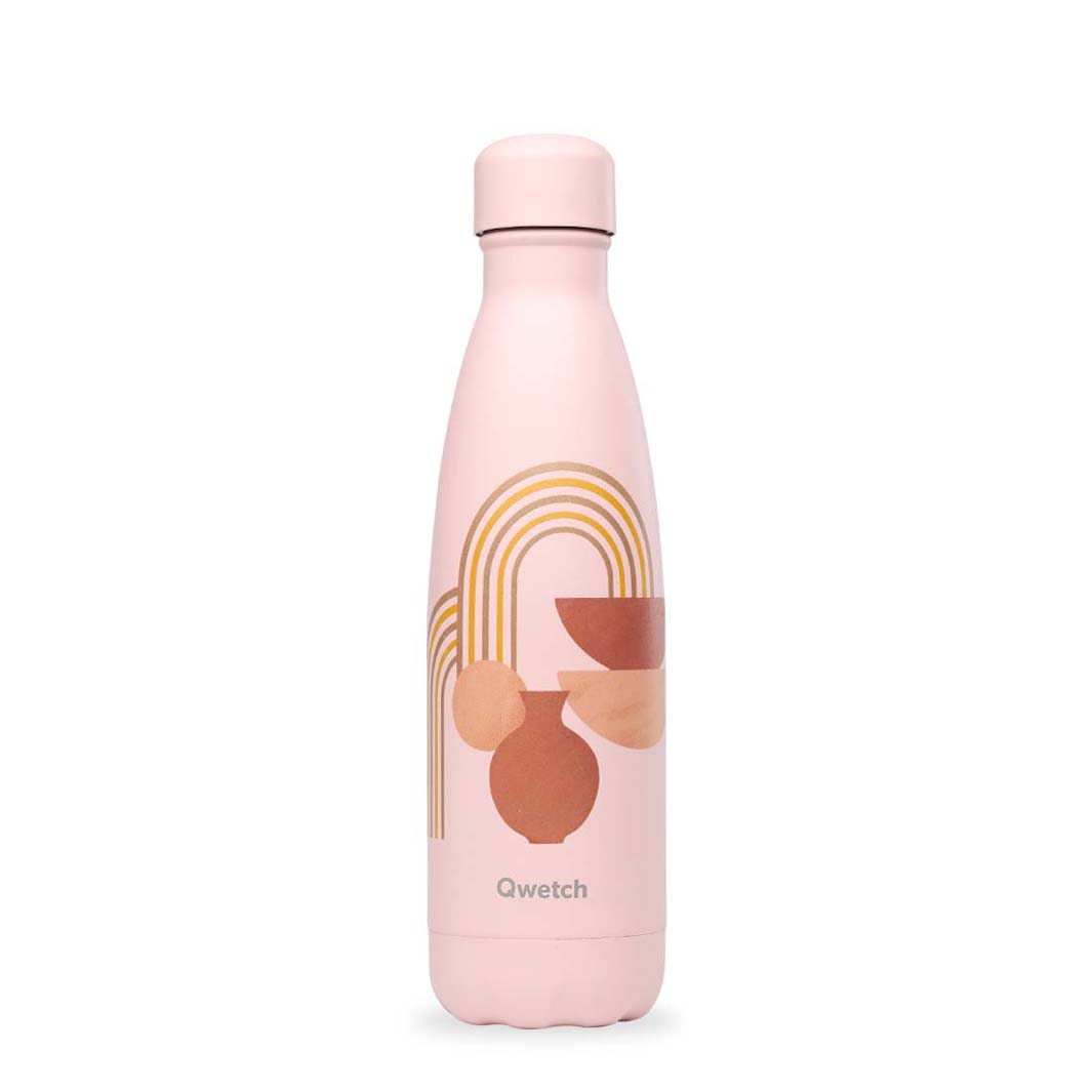 Isoleret vandflaske 500 ml Abstract Sunshine - Qwetch