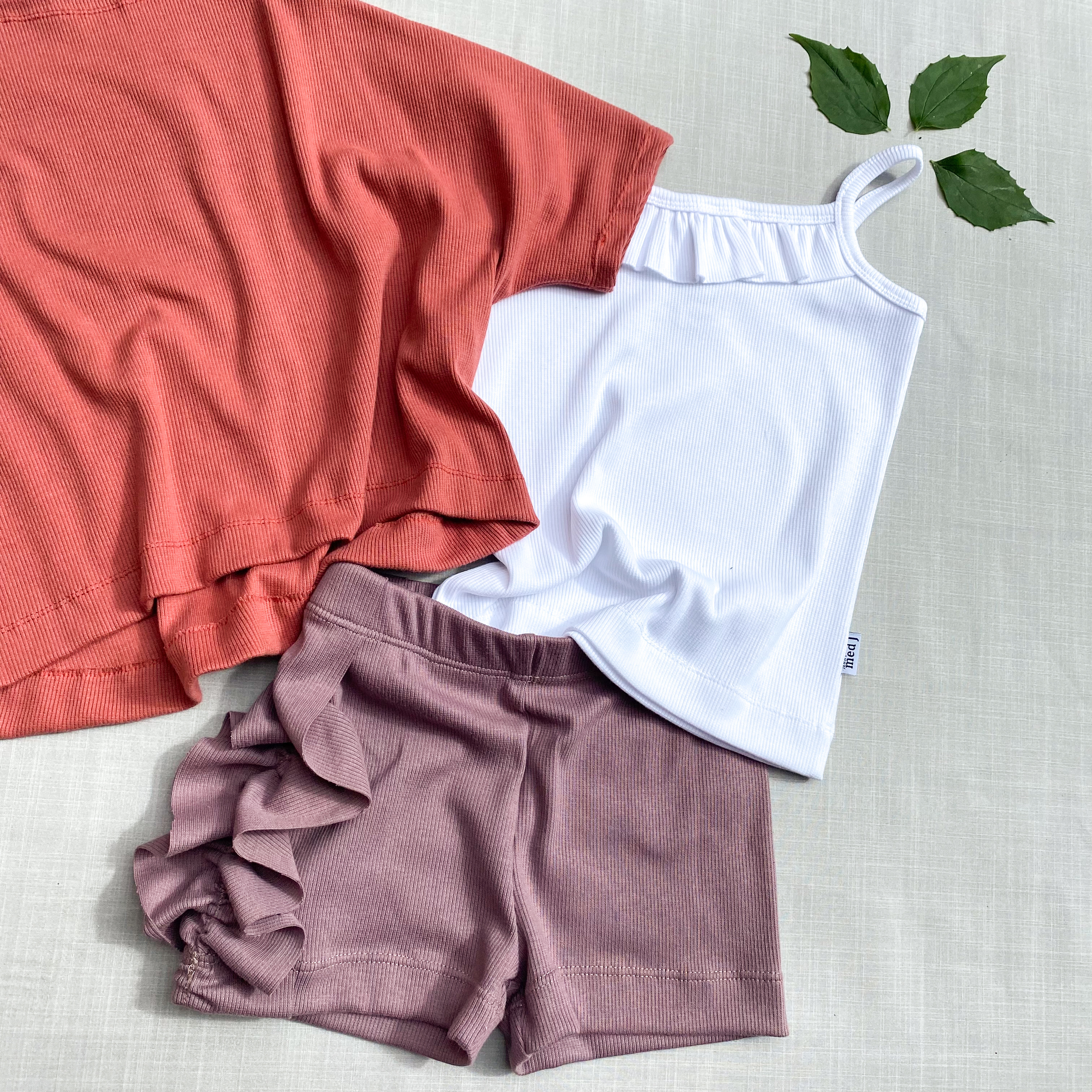 RIBBED JERSEY -  WHITE - 4