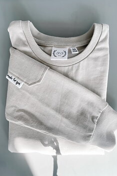 JERSEY -  LIGHT TAUPE