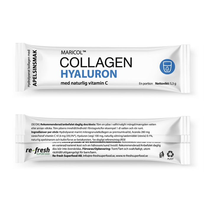 Collagen Hyaluron + C, Box med 30 sticks - 2