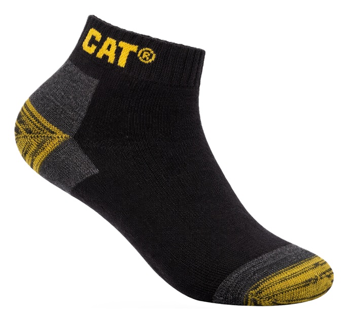 3-Pack Caterpillar Premium Work Sneaker Socks