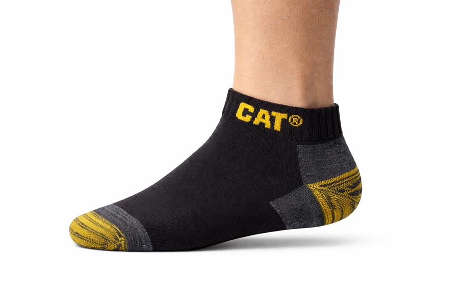 3-Pack Caterpillar Premium Work Sneaker Socks - 3