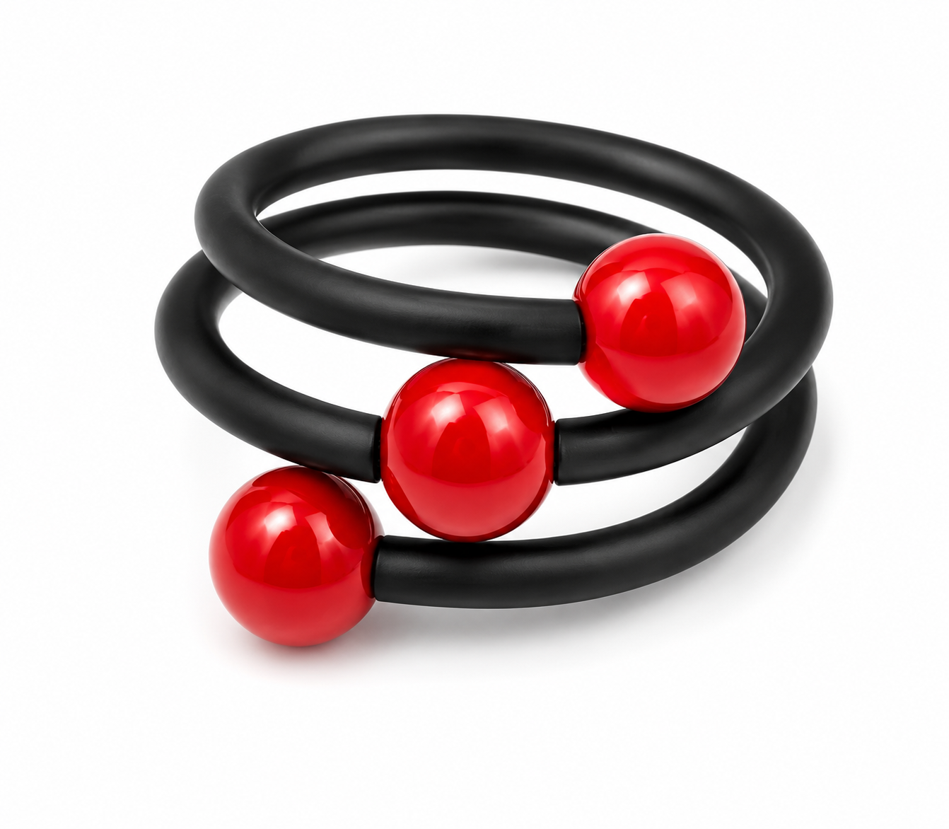 Mimmi ring röd korall