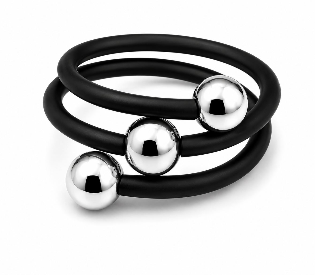 Mimmi Ring silvercolored Hematite