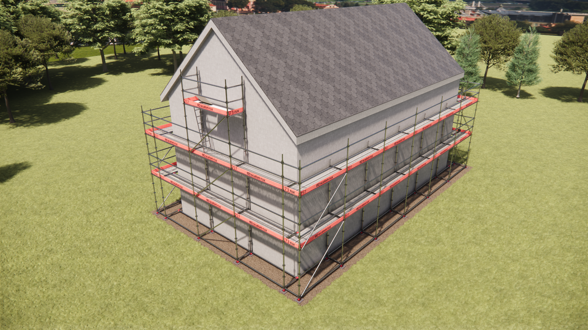 Modulpaket Hela Villan 296m2  2,57 fack - 3