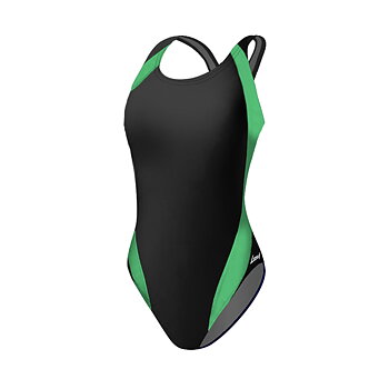 Swimsuit Alabama Green with V-Back