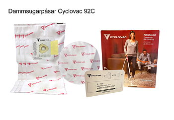 Cyclovac centraldammsugarpåsar