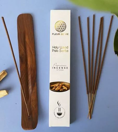 Fluer de vie , Premium Rökelse Pinnar - Holy Wood Palo Santo - 2