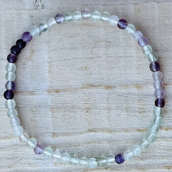 Armband 4mm Flourit
