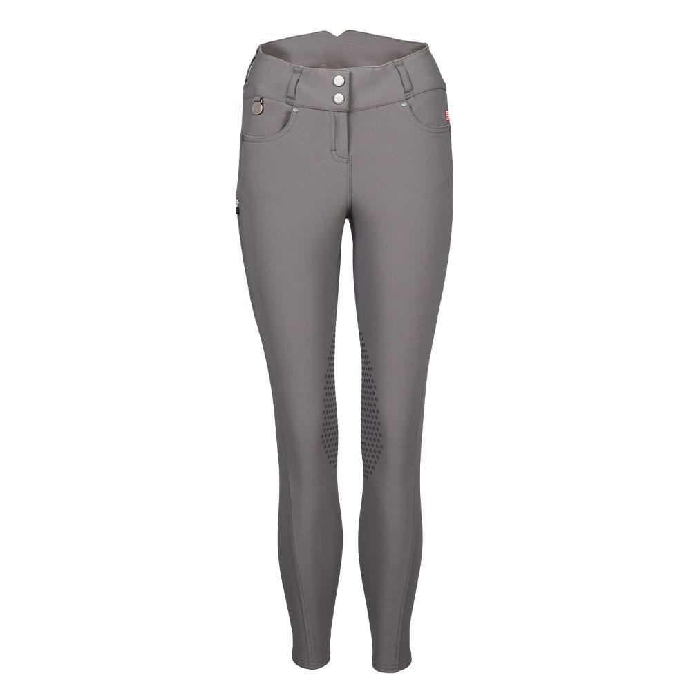 Back On Track Julia Breeches- Gray - 14
