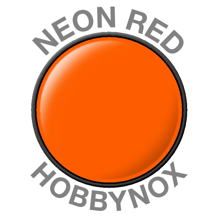 Hobbynox 1403 Neon Red R/C Racing Spray Färg 150 ml - 3