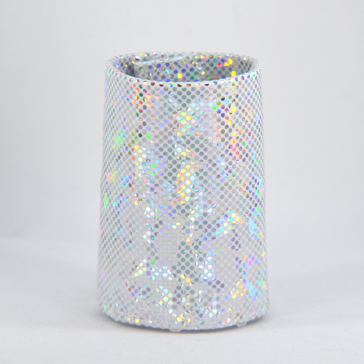 HAIRCUFF - vit glitter