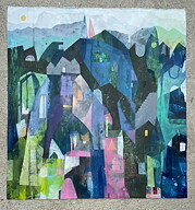 "Blue-violet" tavla akryl orginal