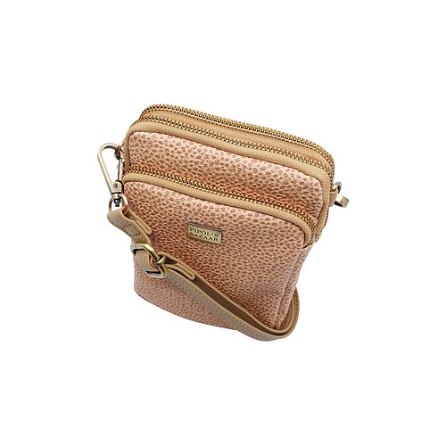 TRIPLE ZIP BAG ROCCA BROWN - 2