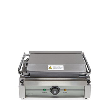 Klämgrill panini, räfflad platta