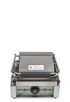 Klämgrill panini, räfflad platta