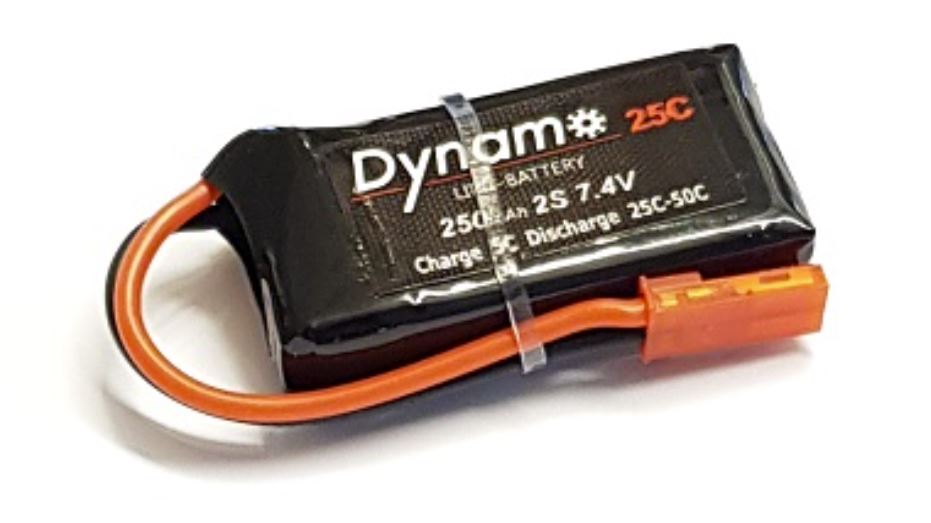 Dynamo 250 mAh 2S 25-50 C LiPo