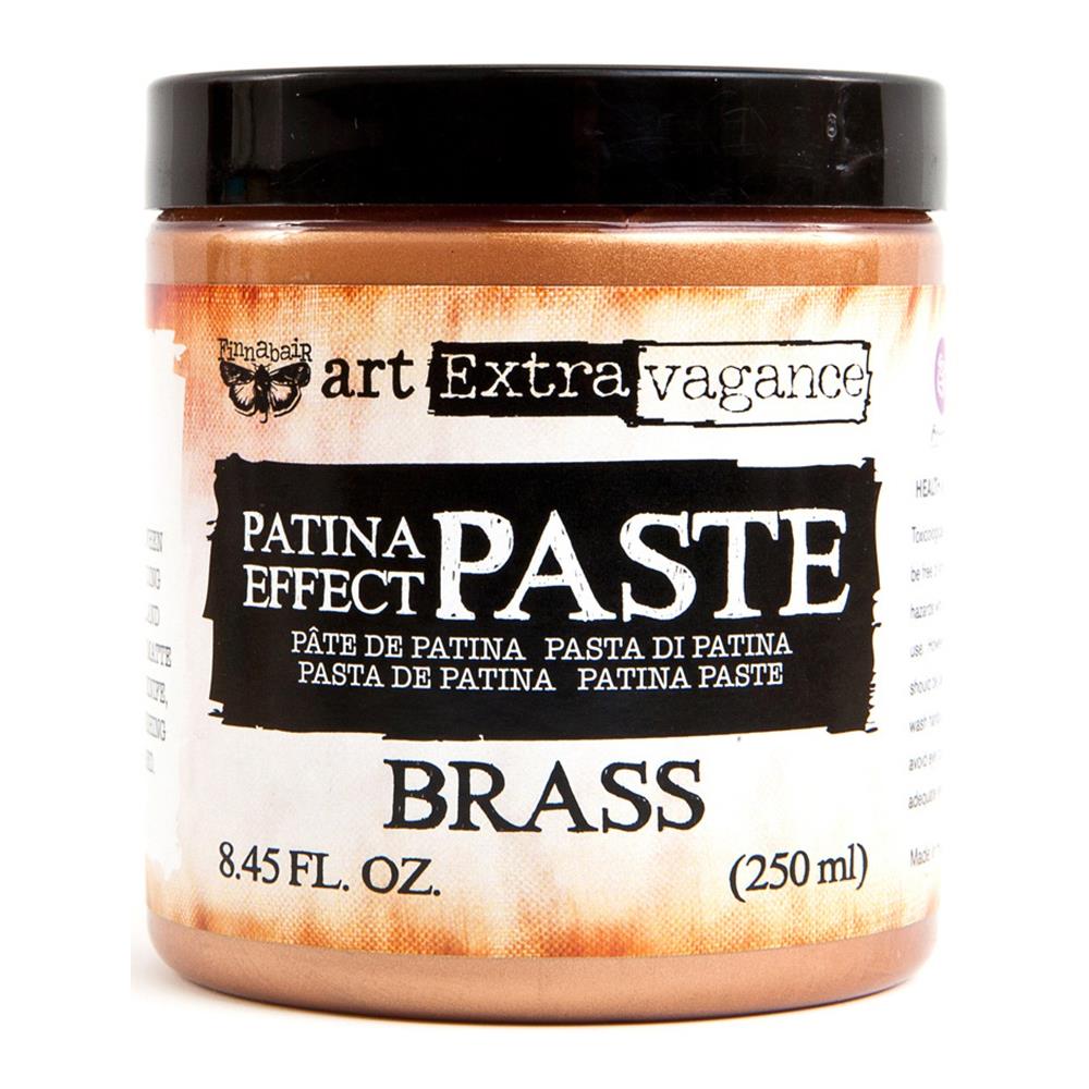 Finnabair Art Extravagance Patina Effect Paste  - Brass