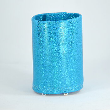 HAIRCUFF - turkos glitter