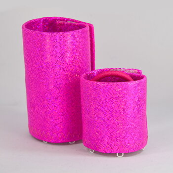 HAIRCUFF - rosa glitter