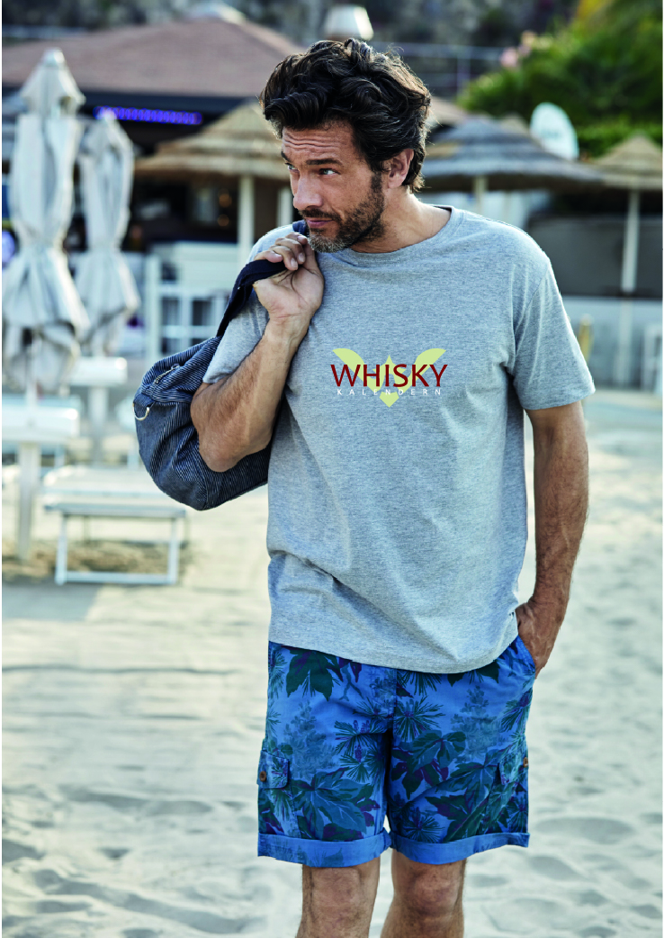Whiskykalendern T-shirt Grå - 2
