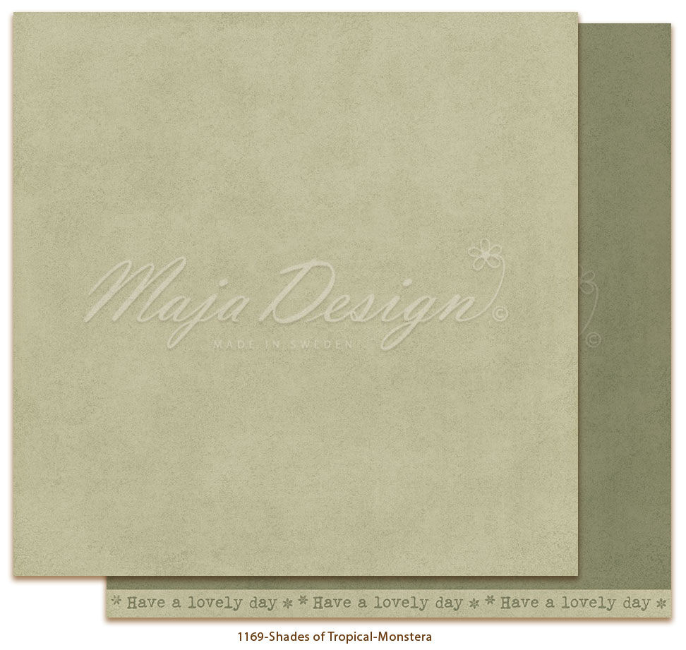 Maja Design Monochromes Shades of Tropical - Monstrea