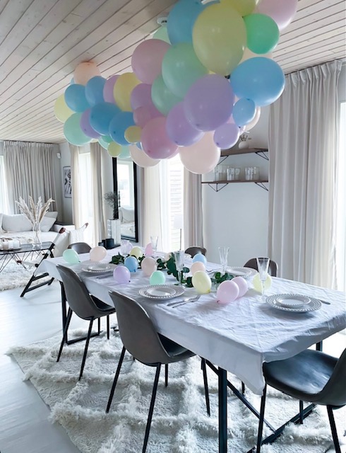 Ballonggirlang | 5 m | Pastellbåge