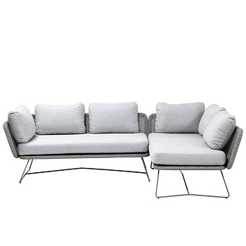 Horizon Lounge Soffa 2-pers + 2-pers - Cane-Line