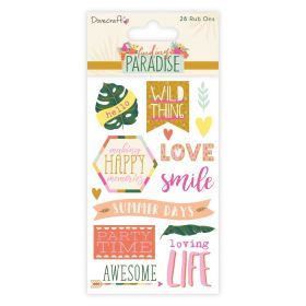 Dovecraft RubOns  - Finding Paradise 28 st