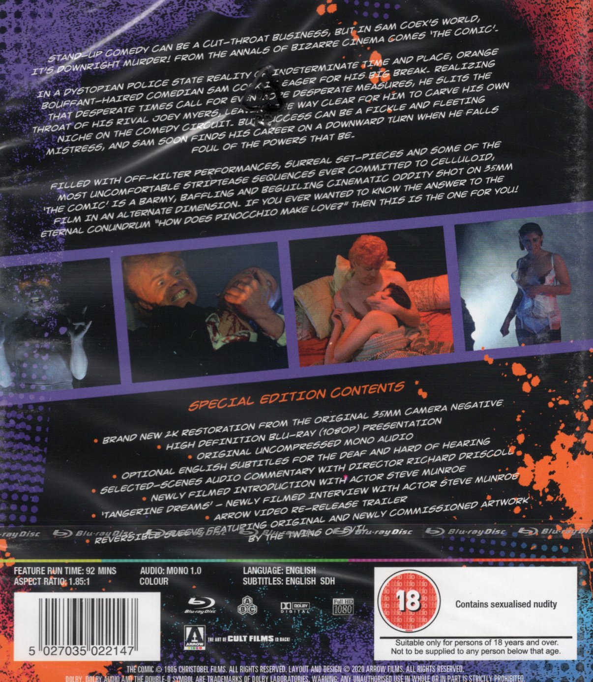 Comic (ej svensk text) (Blu-ray) - 2