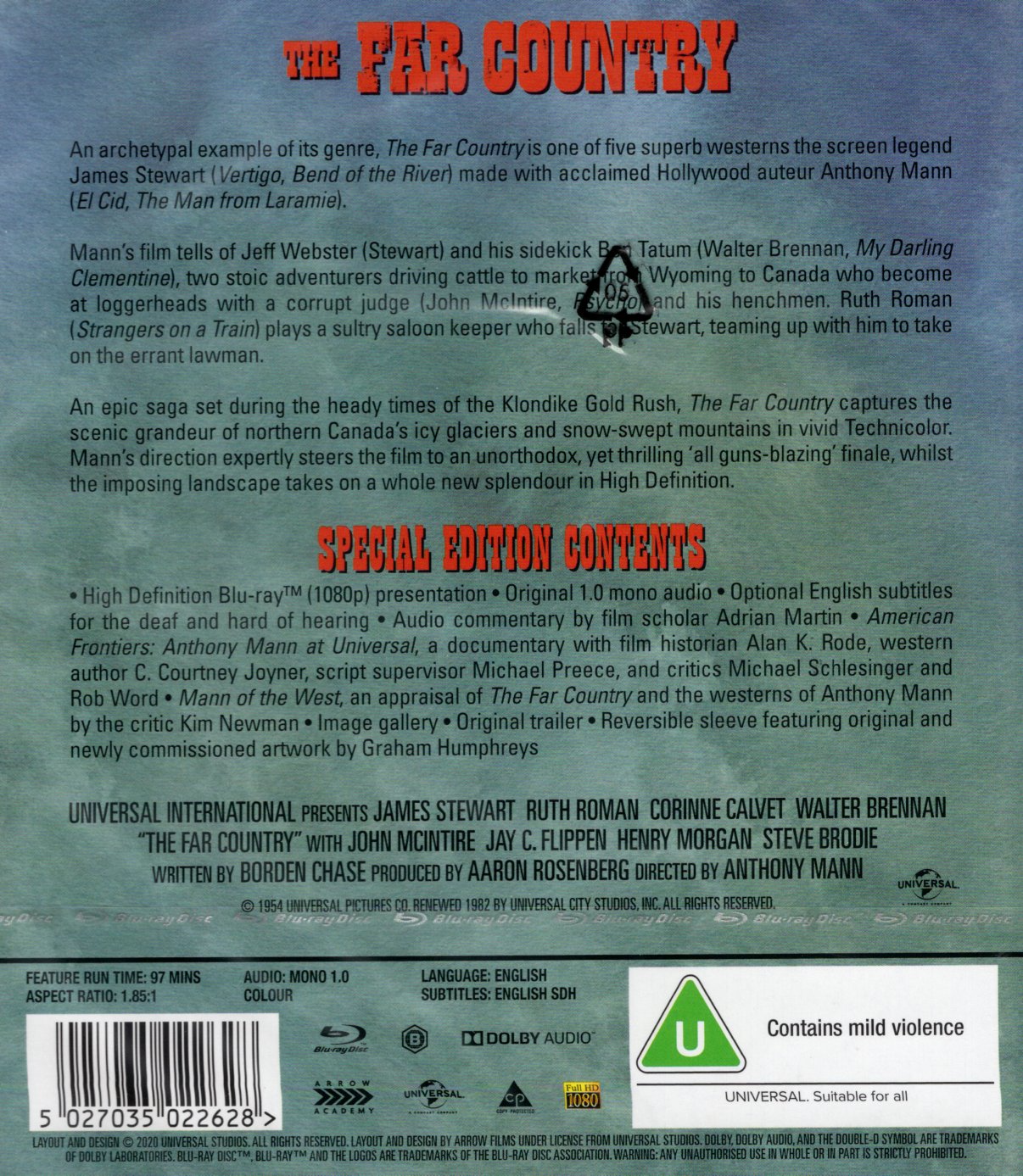 Far Country (ej svensk text) (Blu-ray) - 2
