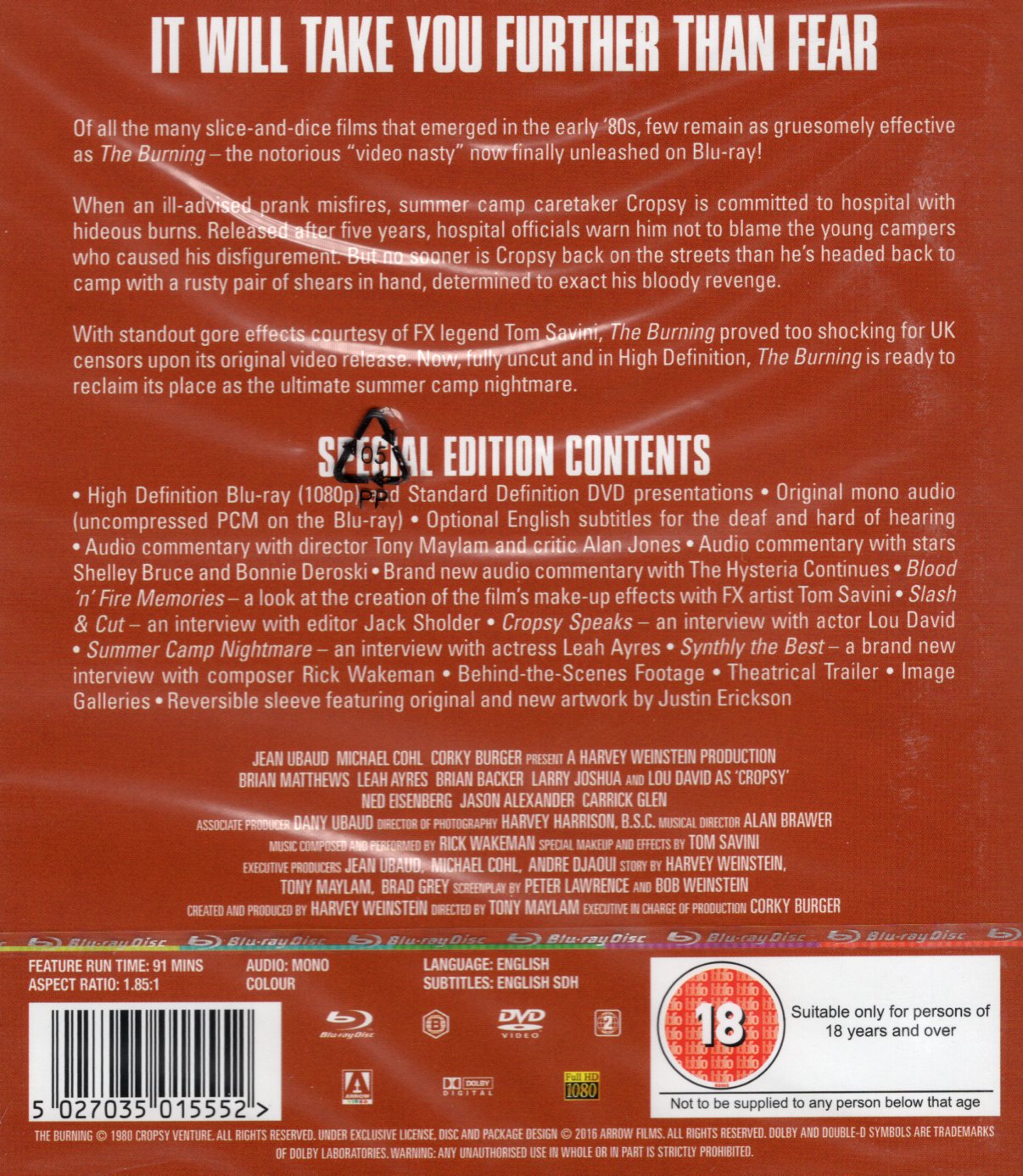 The Burning (ej svensk text) (Blu-ray + DVD) - 2